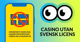 Casino Utan Svensk Licens - 10 Fördelar och Risker